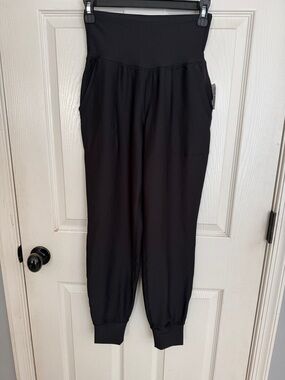 Old Navy Black High-Waist Jogger Pants W size small